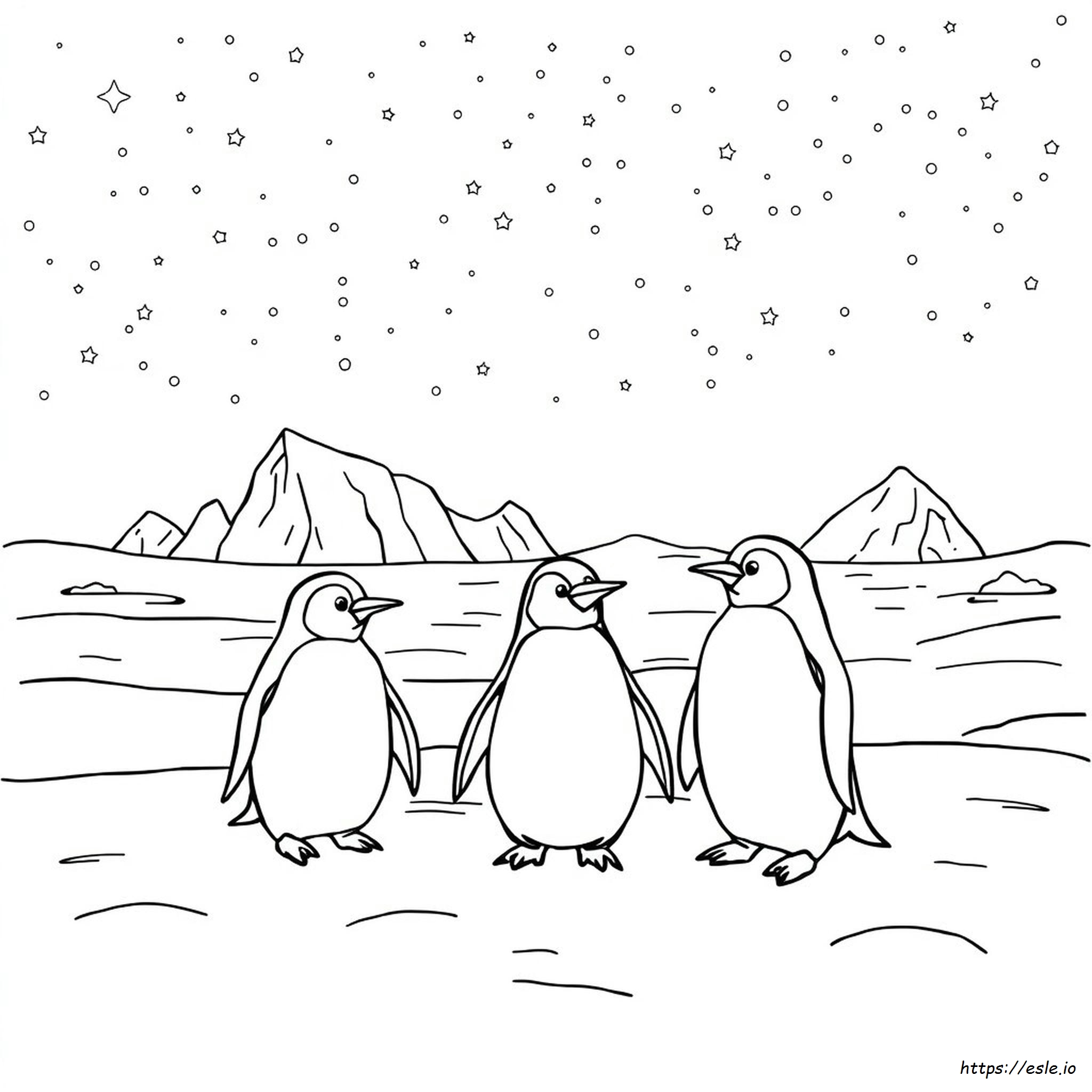 Páginas Para Colorear De Happy Feet Imprimibles Gratis