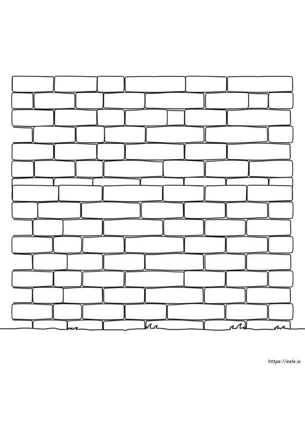 Bricks Colouring