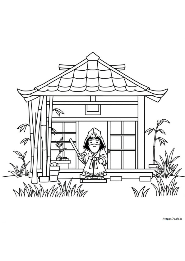 Mewarnai Shinbi House
