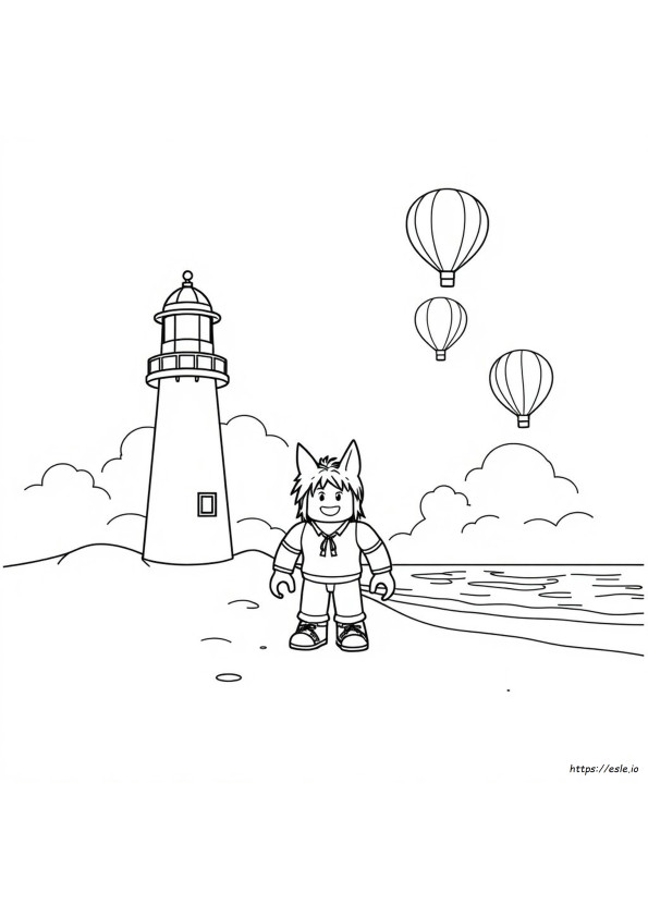 Coloriage Roblox Dandy World
