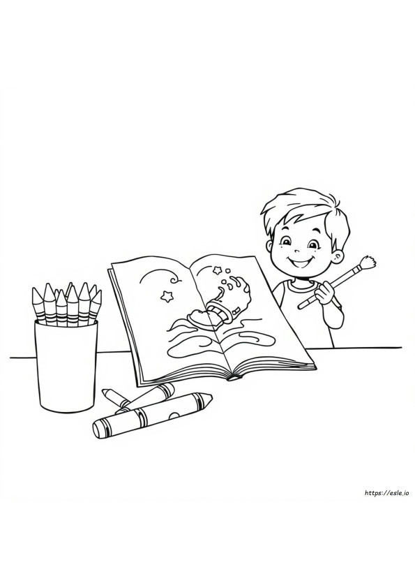 Karya Seni Mewarnai