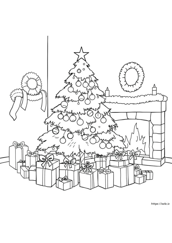 Supercoloring Gambar Mewarnai Natal