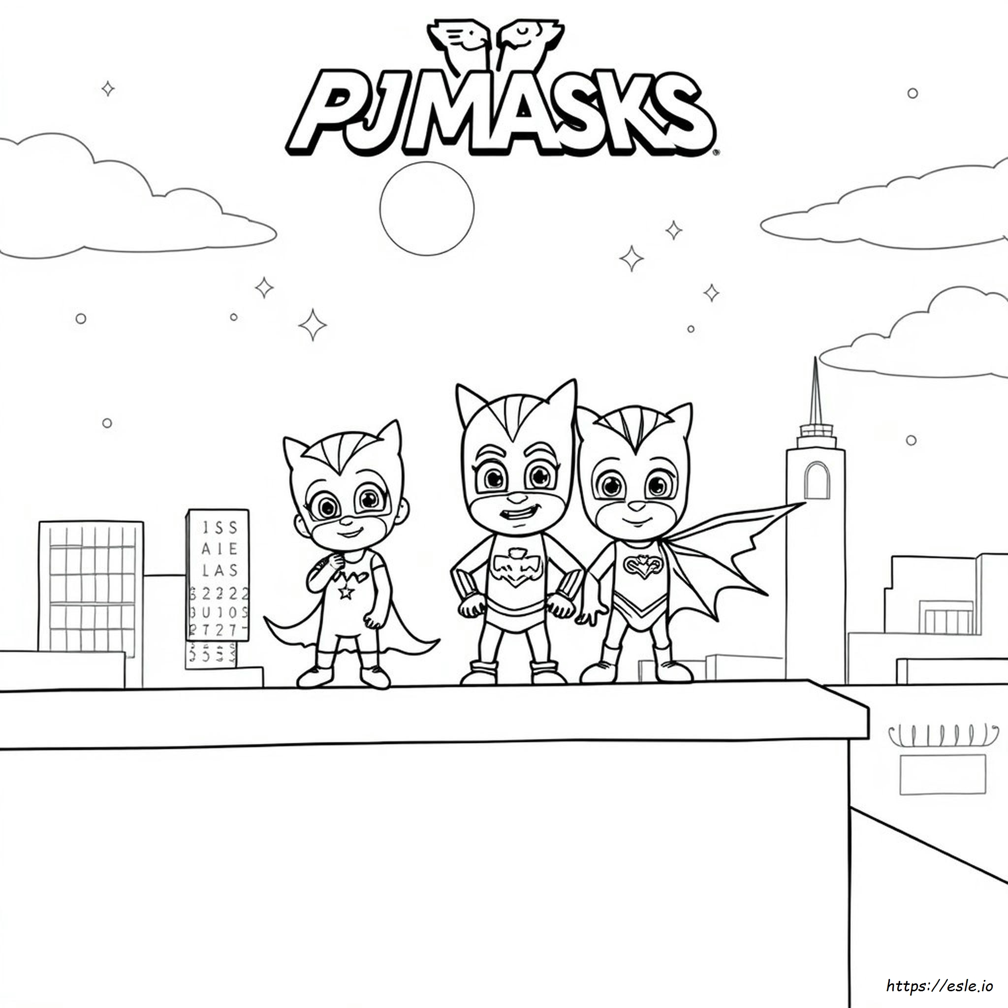Pj Masks Disegni Da Colorare Da Stampare