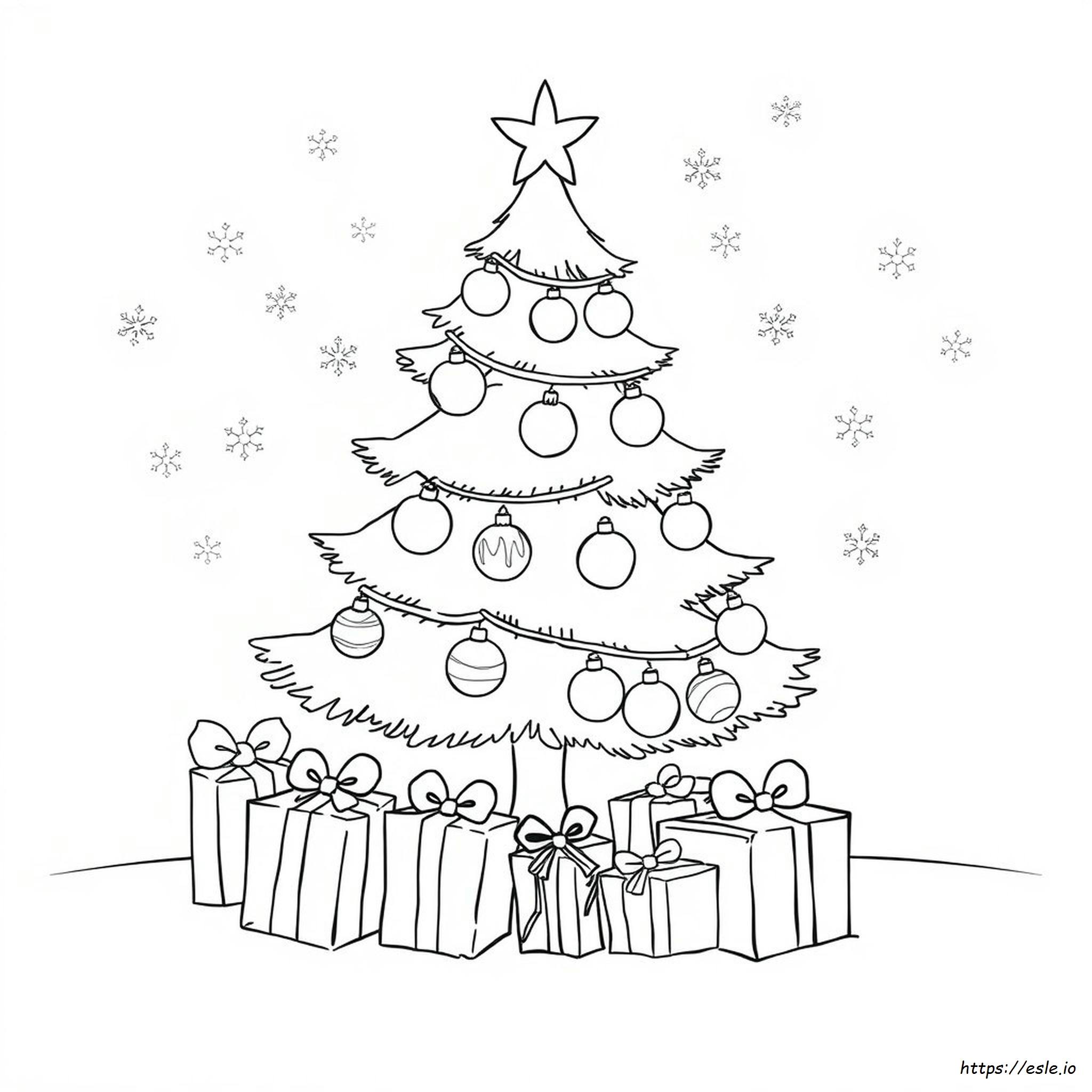 Anaokulu Için Ücretsiz Noel Boyama Sayfaları