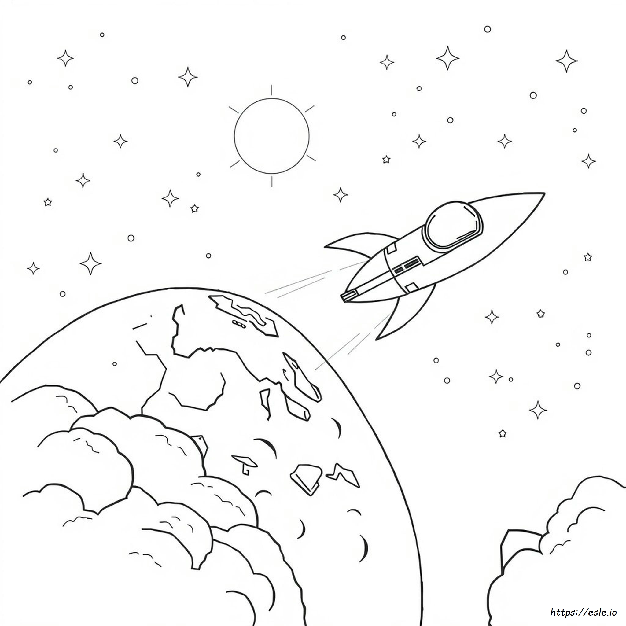 Escape From Planet Earth Coloring Pages