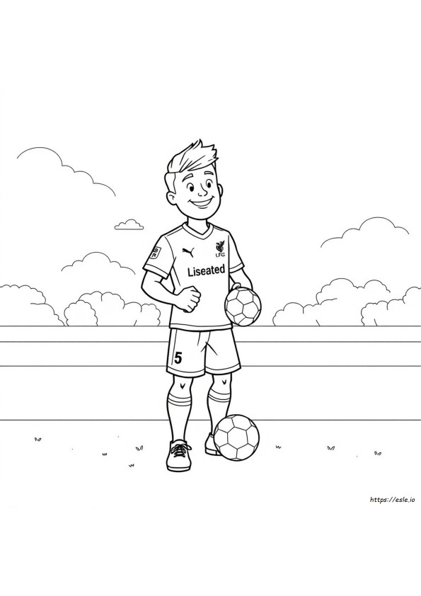 Gambar Mewarnai Liverpool