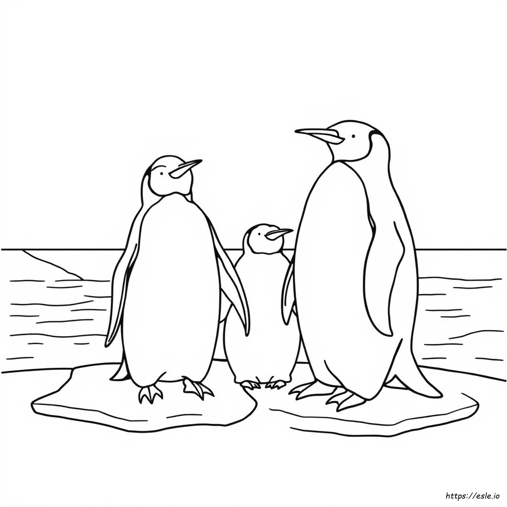Emperor Penguin Coloring