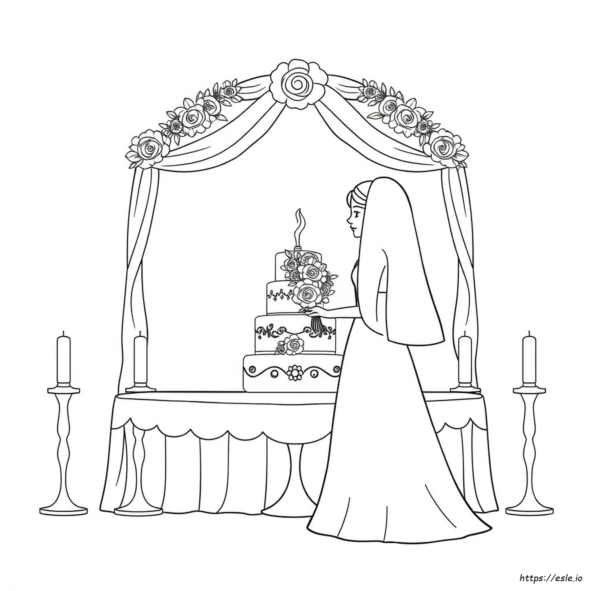 Bride Coloring Pages Printable