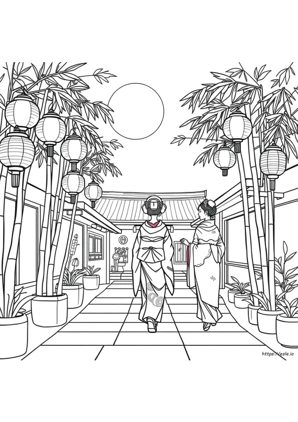 Disegni Da Colorare Giapponesi Stampabili