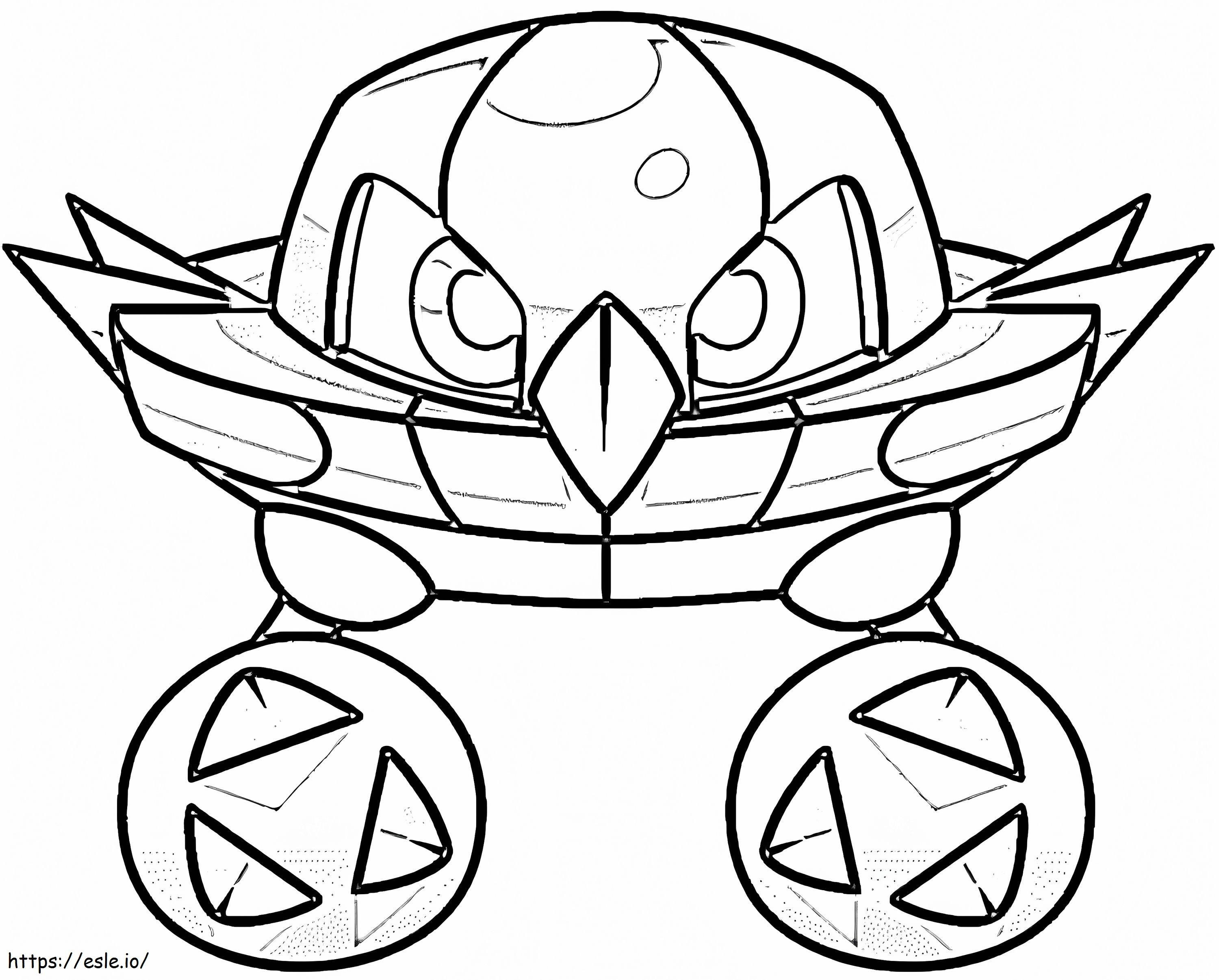 Methane 1 coloring page