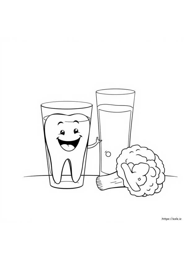 Printable Coloring Pages Of Teeth