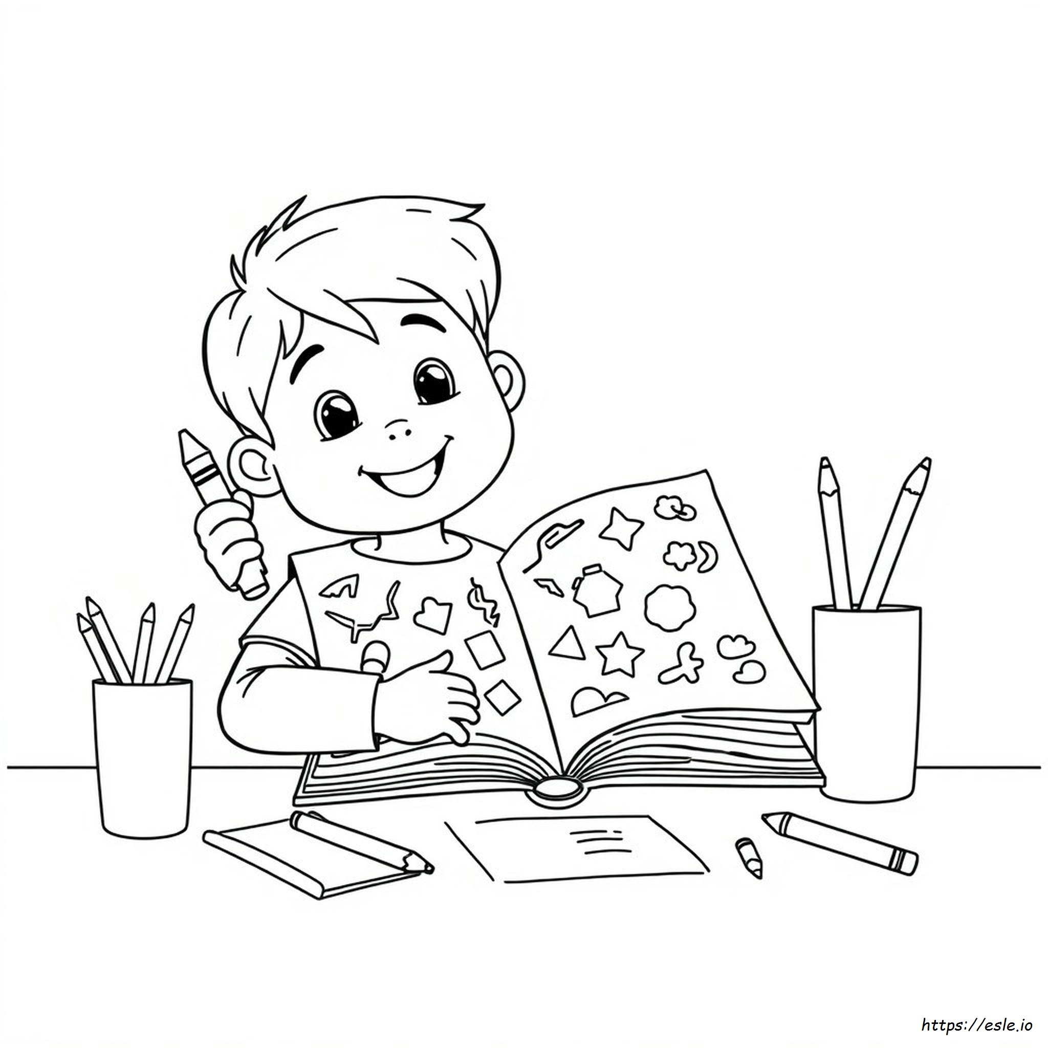 Pagine Da Colorare Virtuali Per La Scuola Elementare