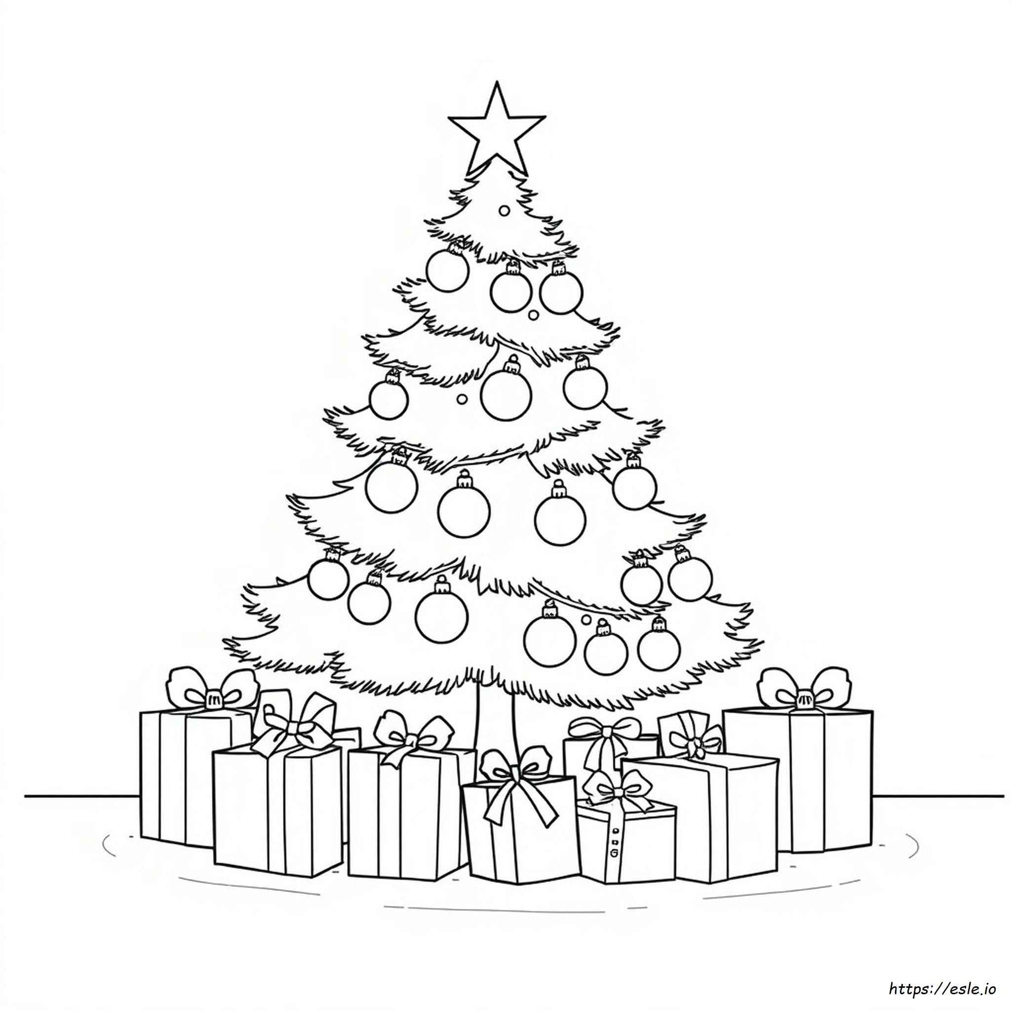 Regalos De Navidad Para Colorear