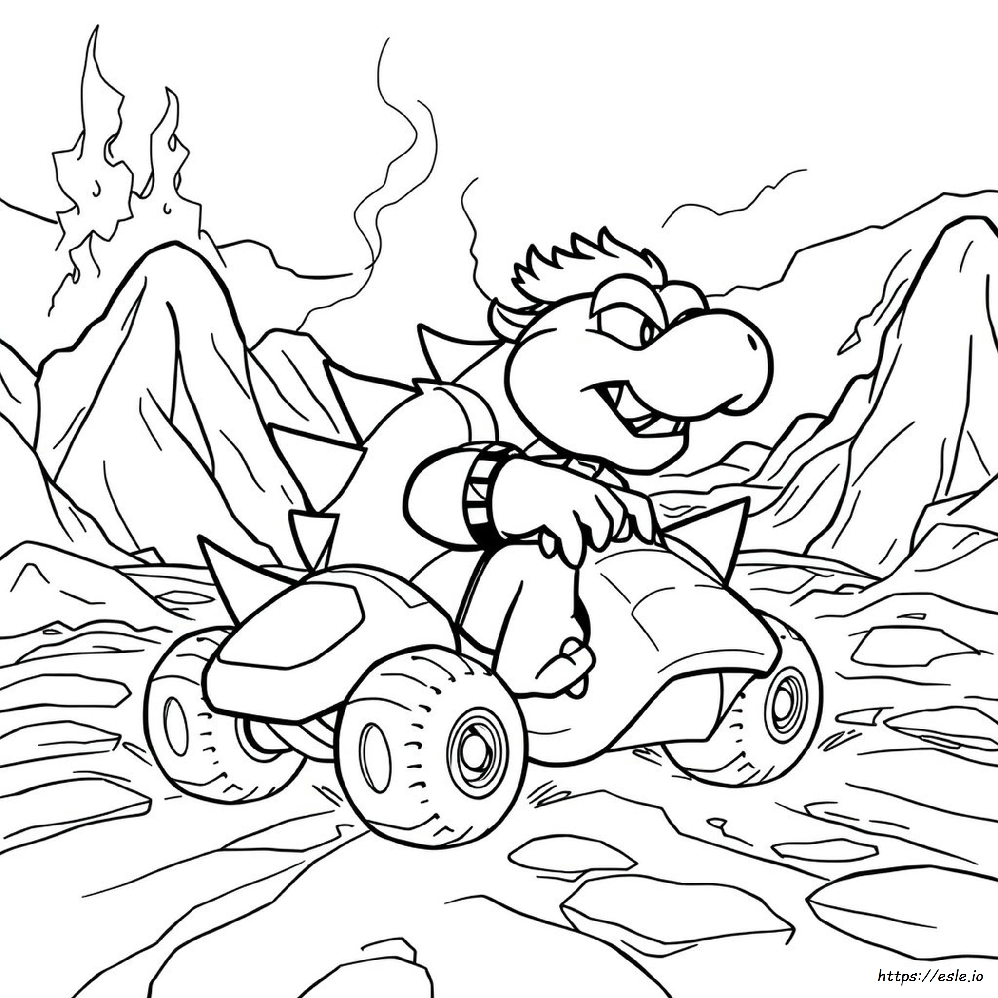 Bowser Jr Coloring Pages Print