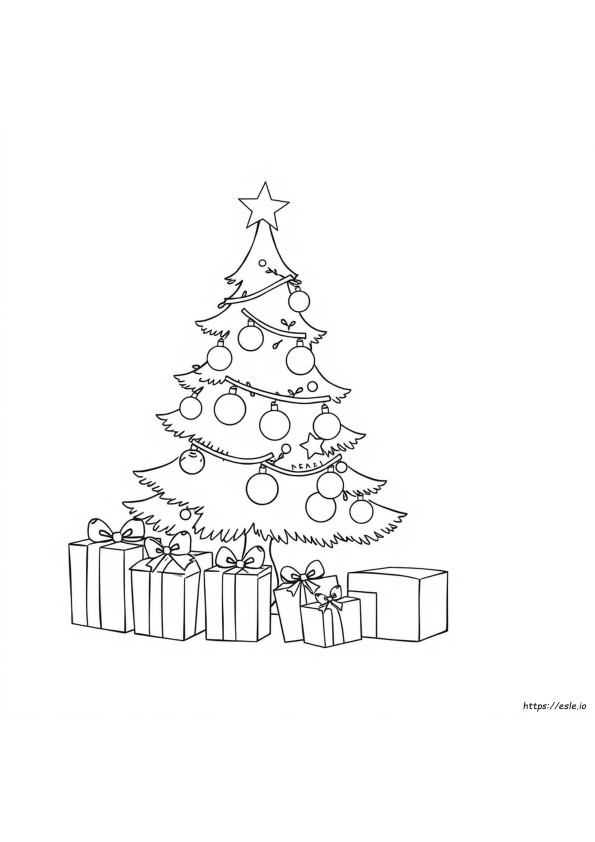 Gambar Mewarnai Natal Lucu