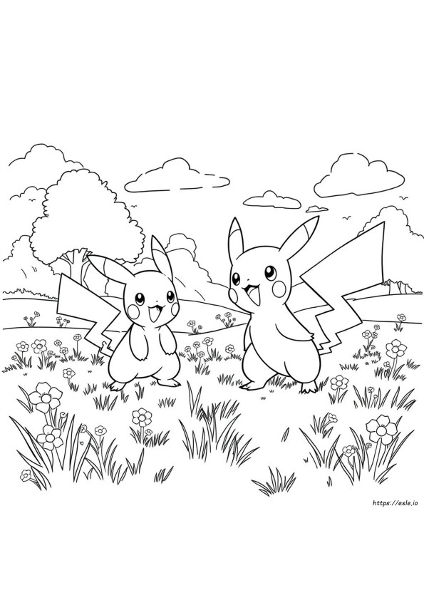 Pokemon Mewarnai Pokemon