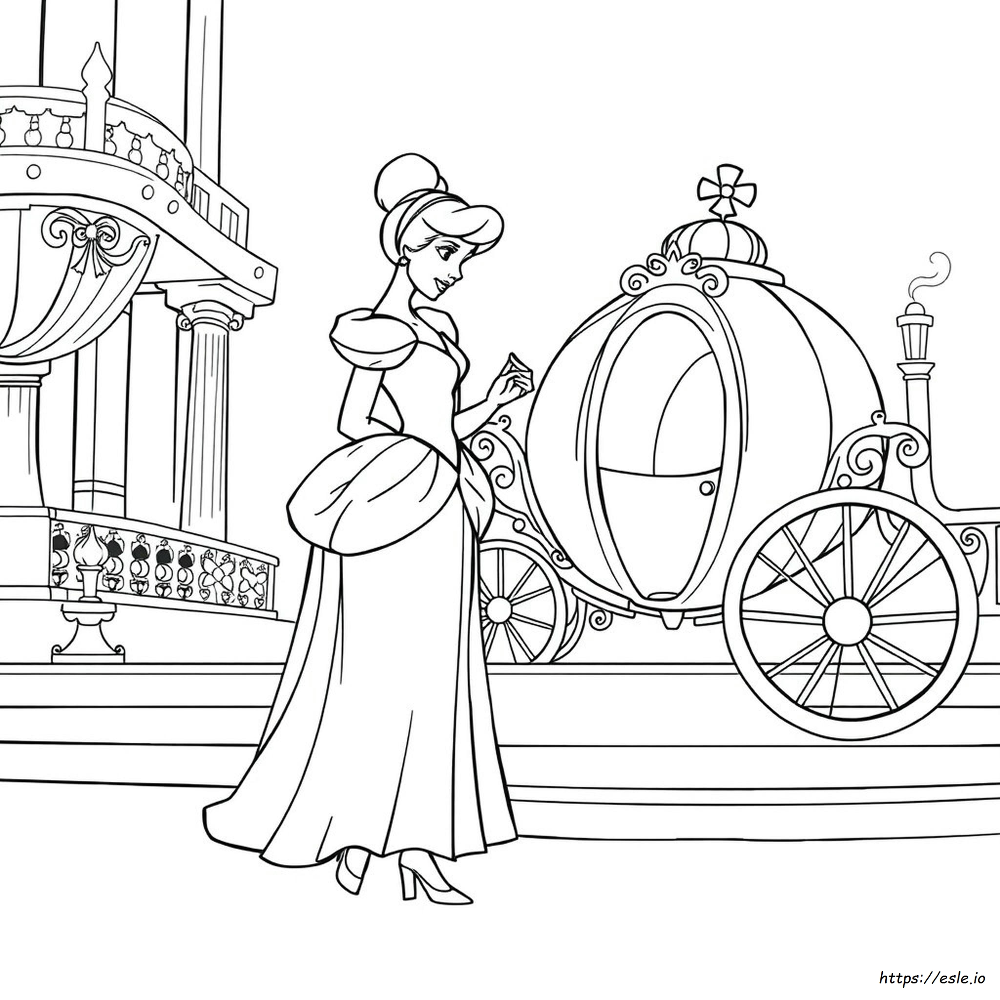 Cenerentola Da Colorare