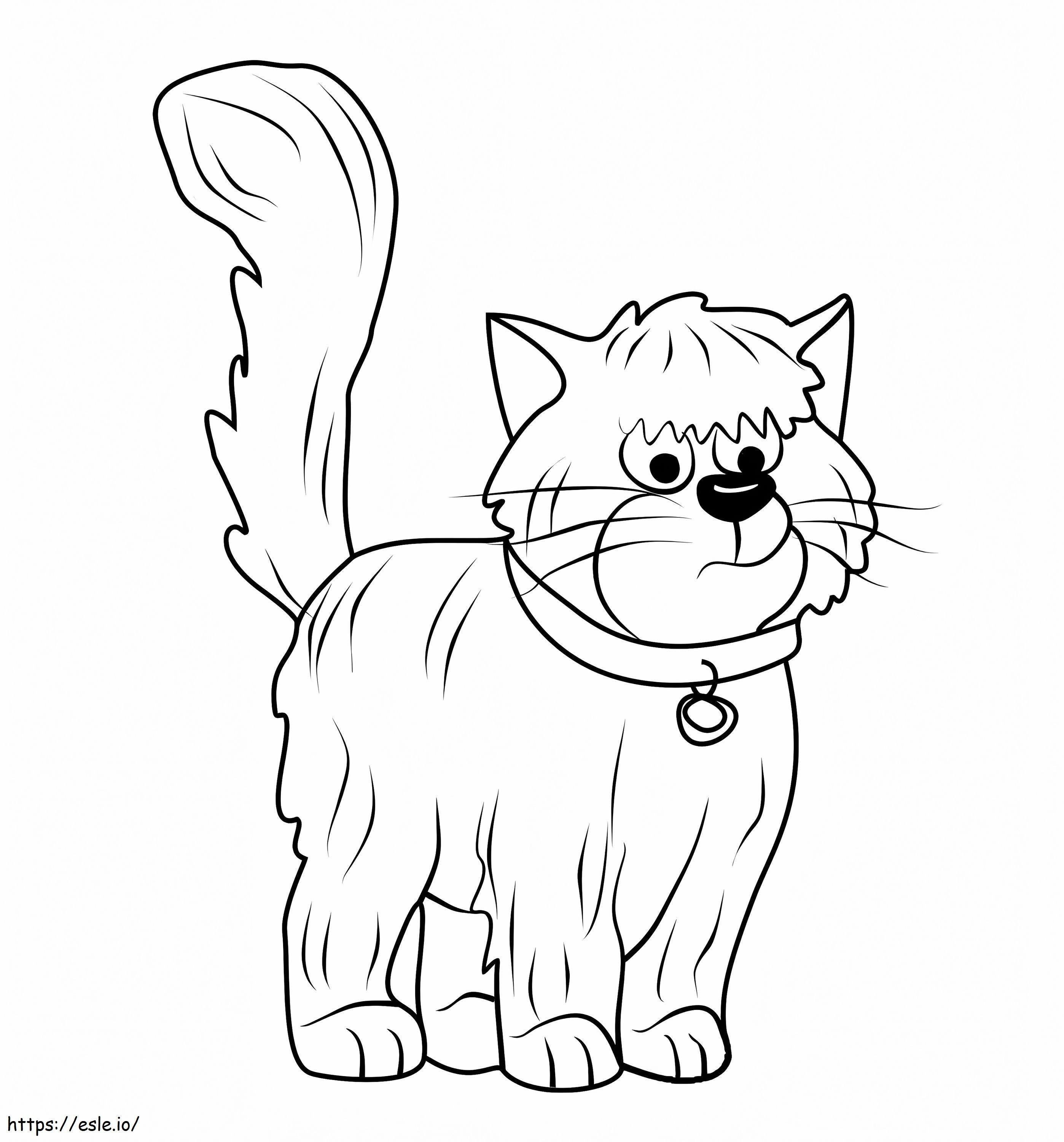 Tiny From Pound Puppies coloring page