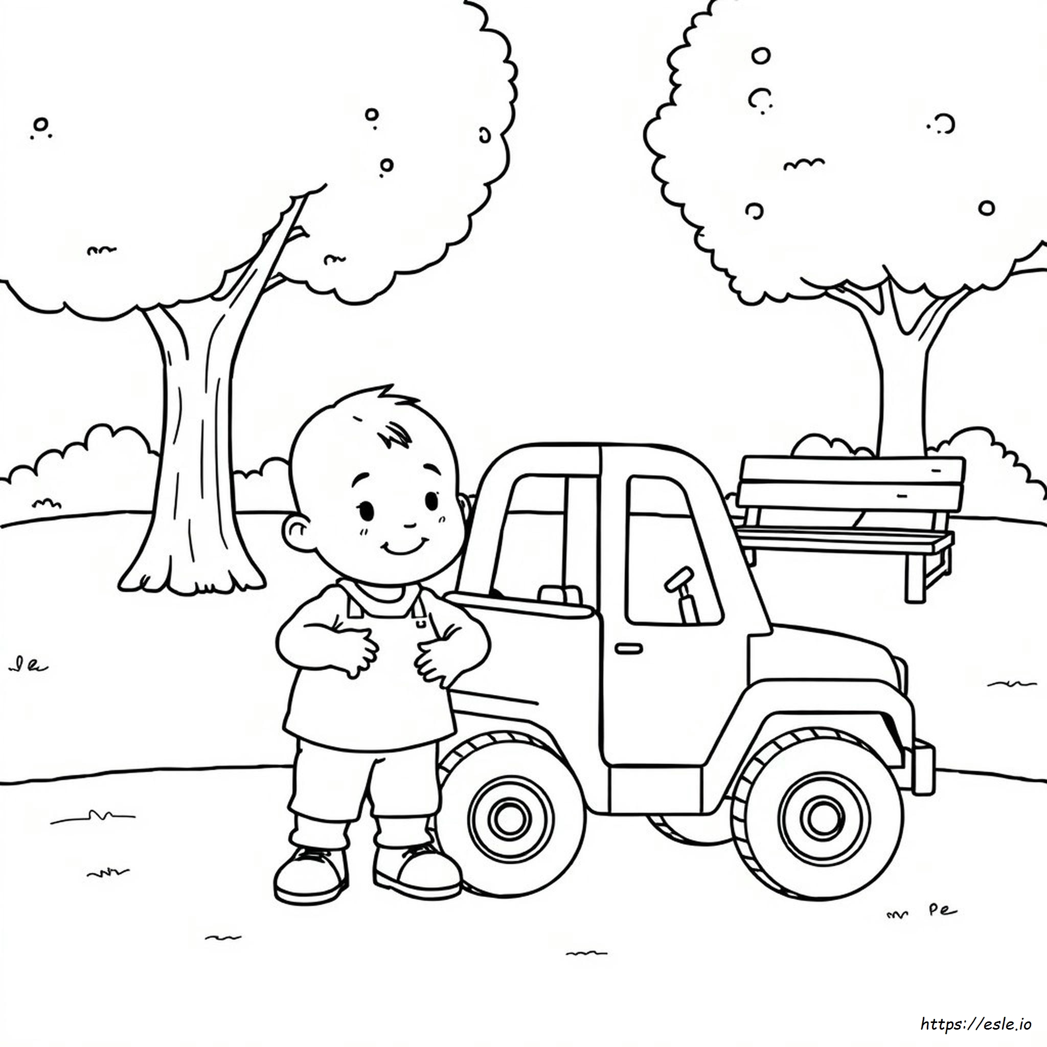 Caillou Coloring Pages Free