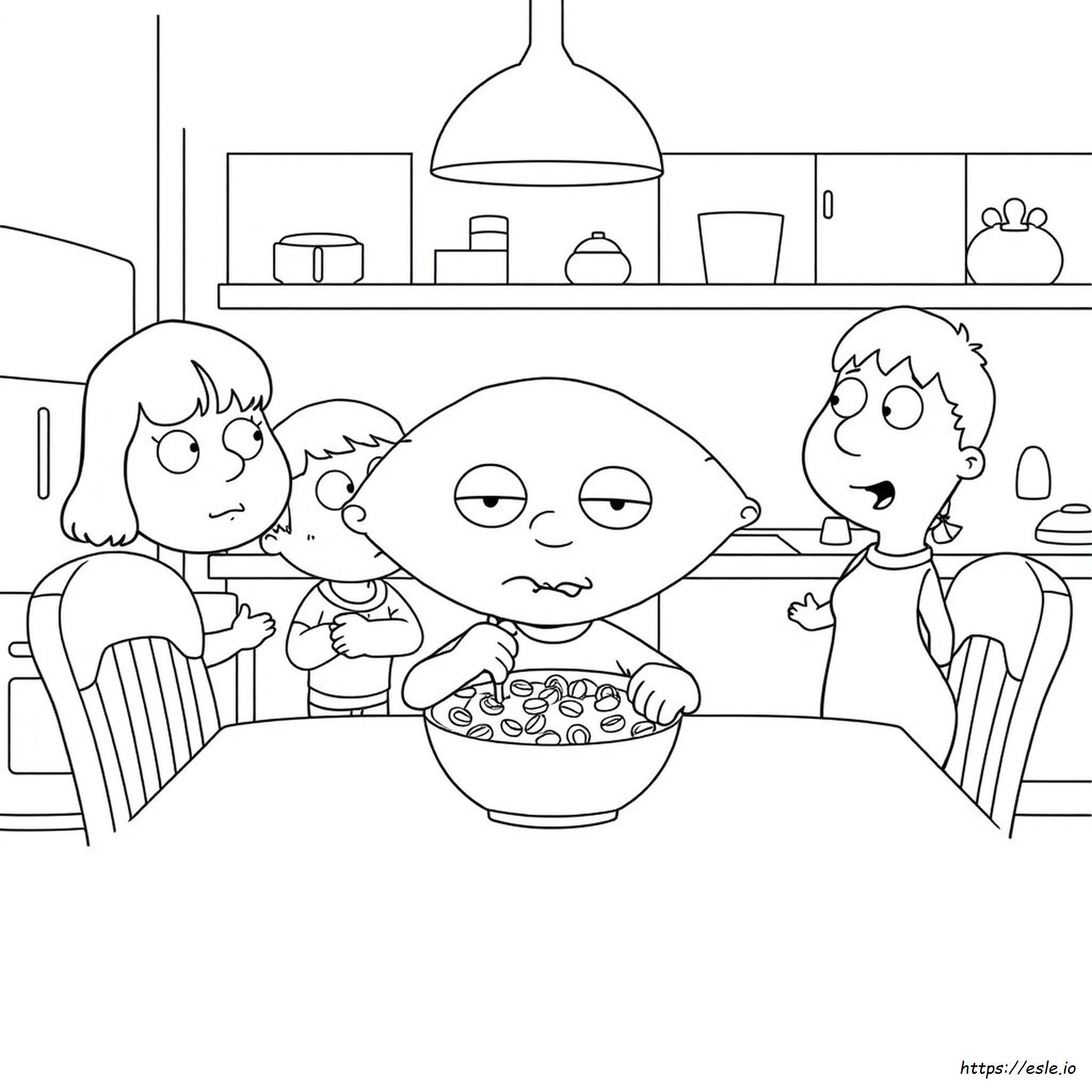 Family Guy Stewie Coloring Pages