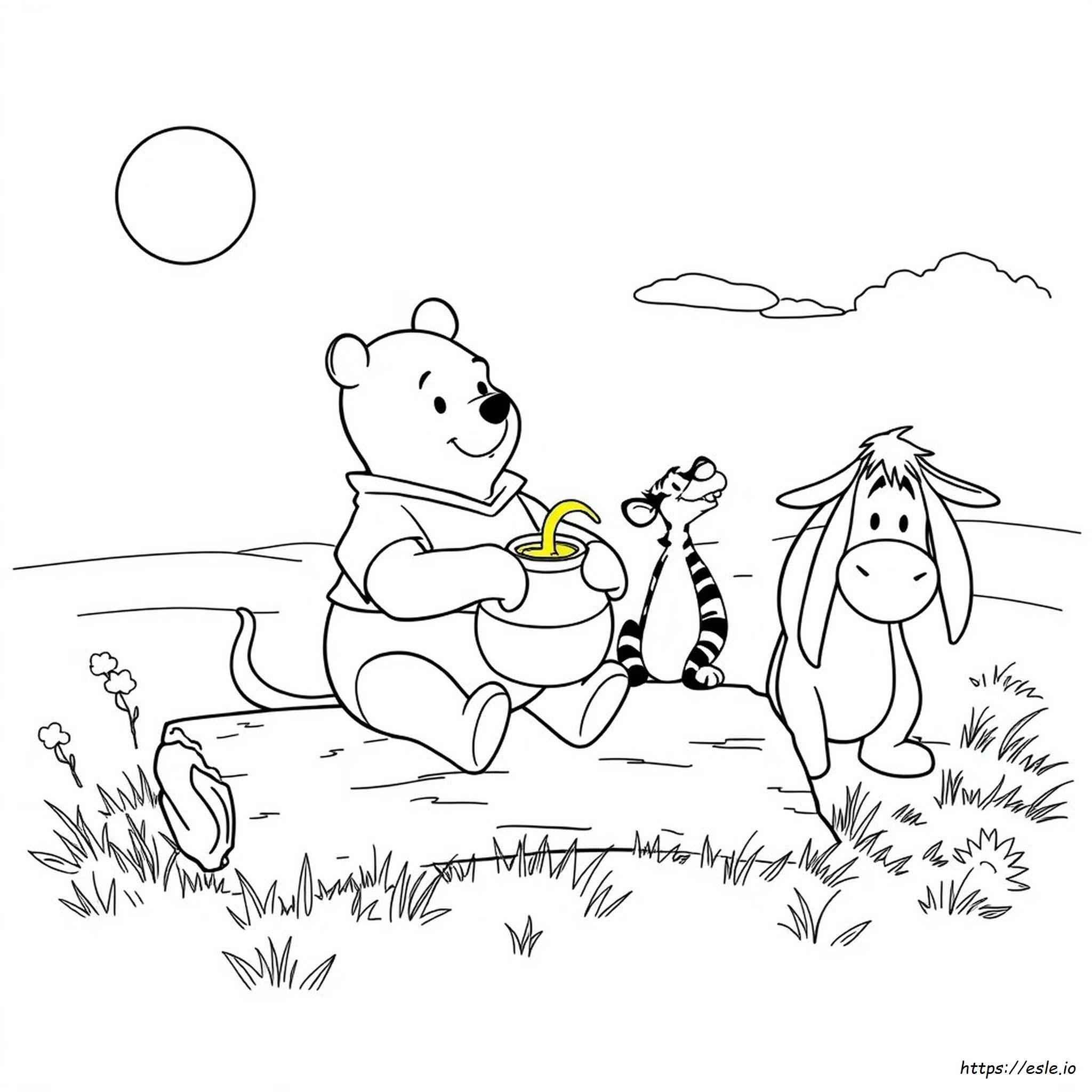 Winnie Puuh Ausmalbilder Kostenlos