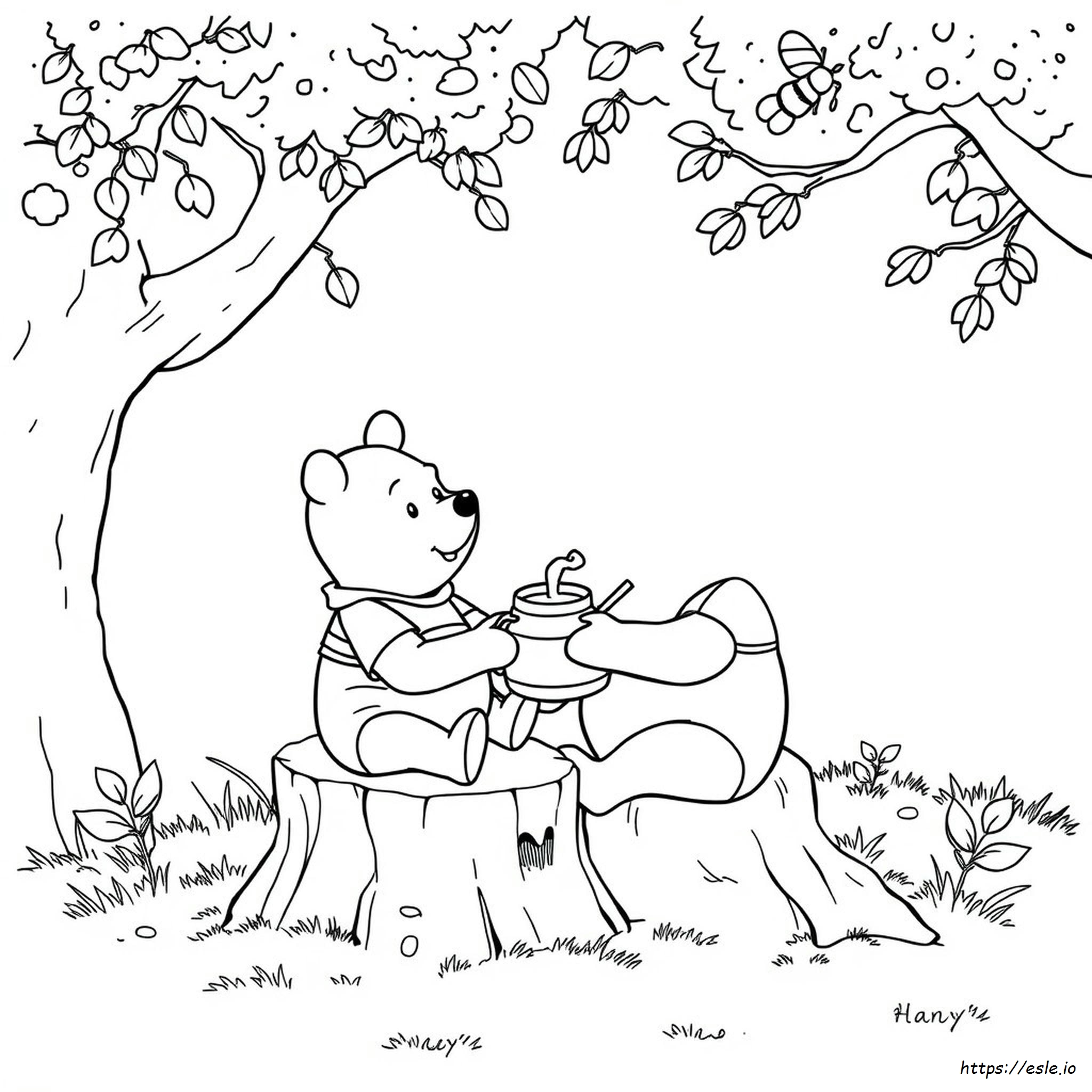 Winnie Puuh Ausmalbild