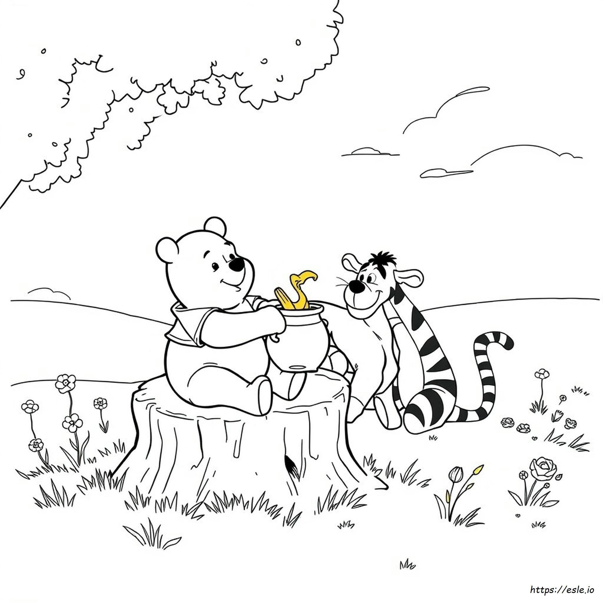 Winnie Puuh Ausmalbilder Zum Ausdrucken