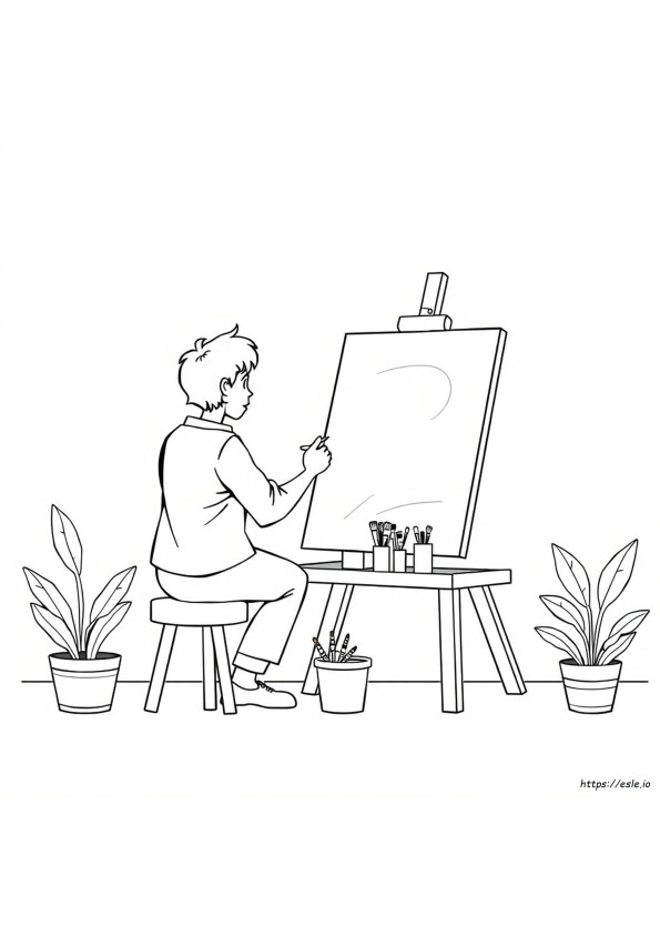 Páginas Para Colorear De Arte Creativo