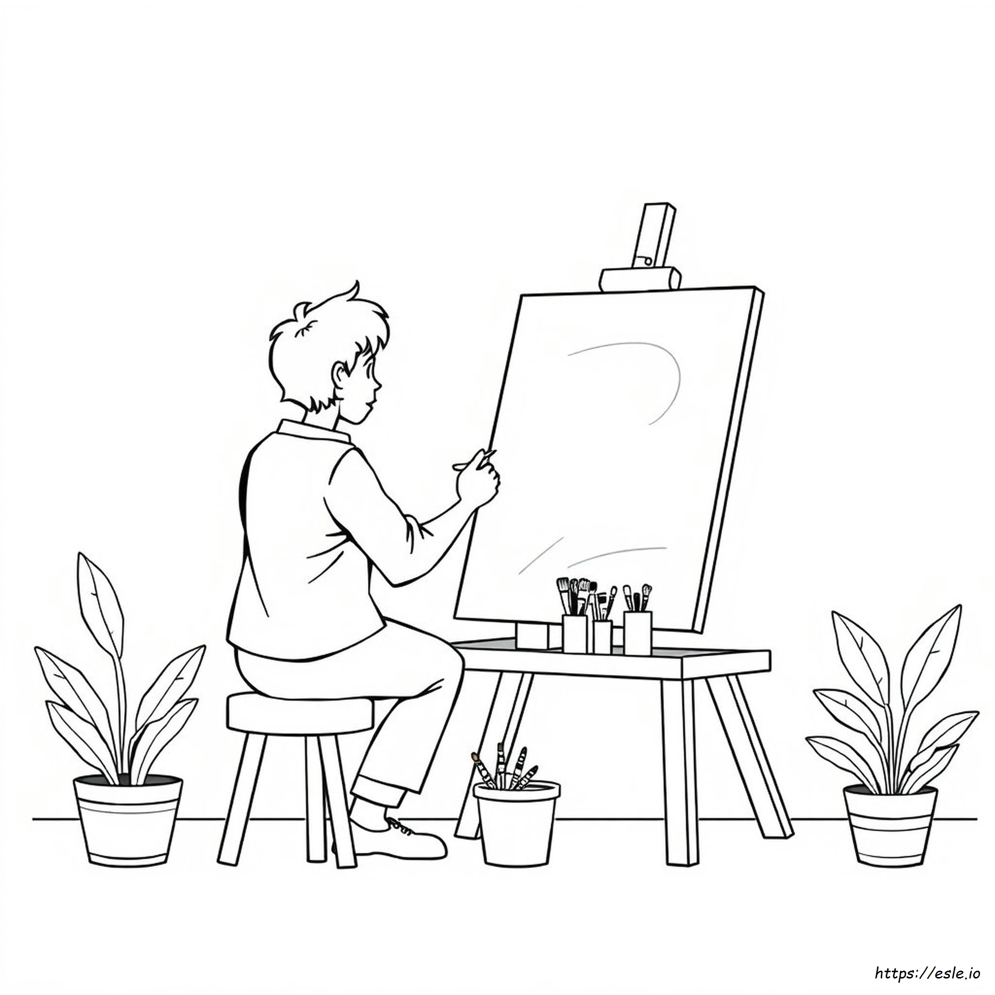 Páginas Para Colorear De Arte Creativo