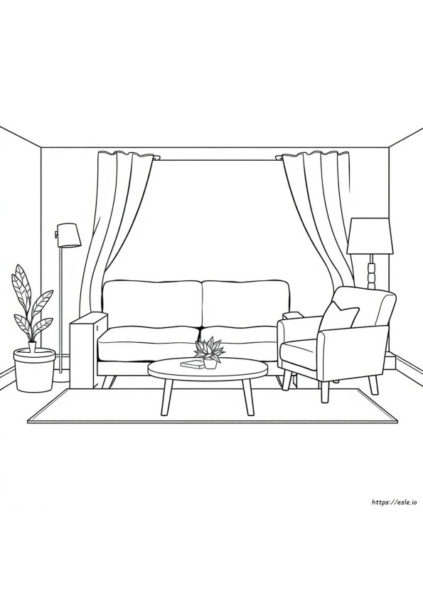 Furniture Coloring