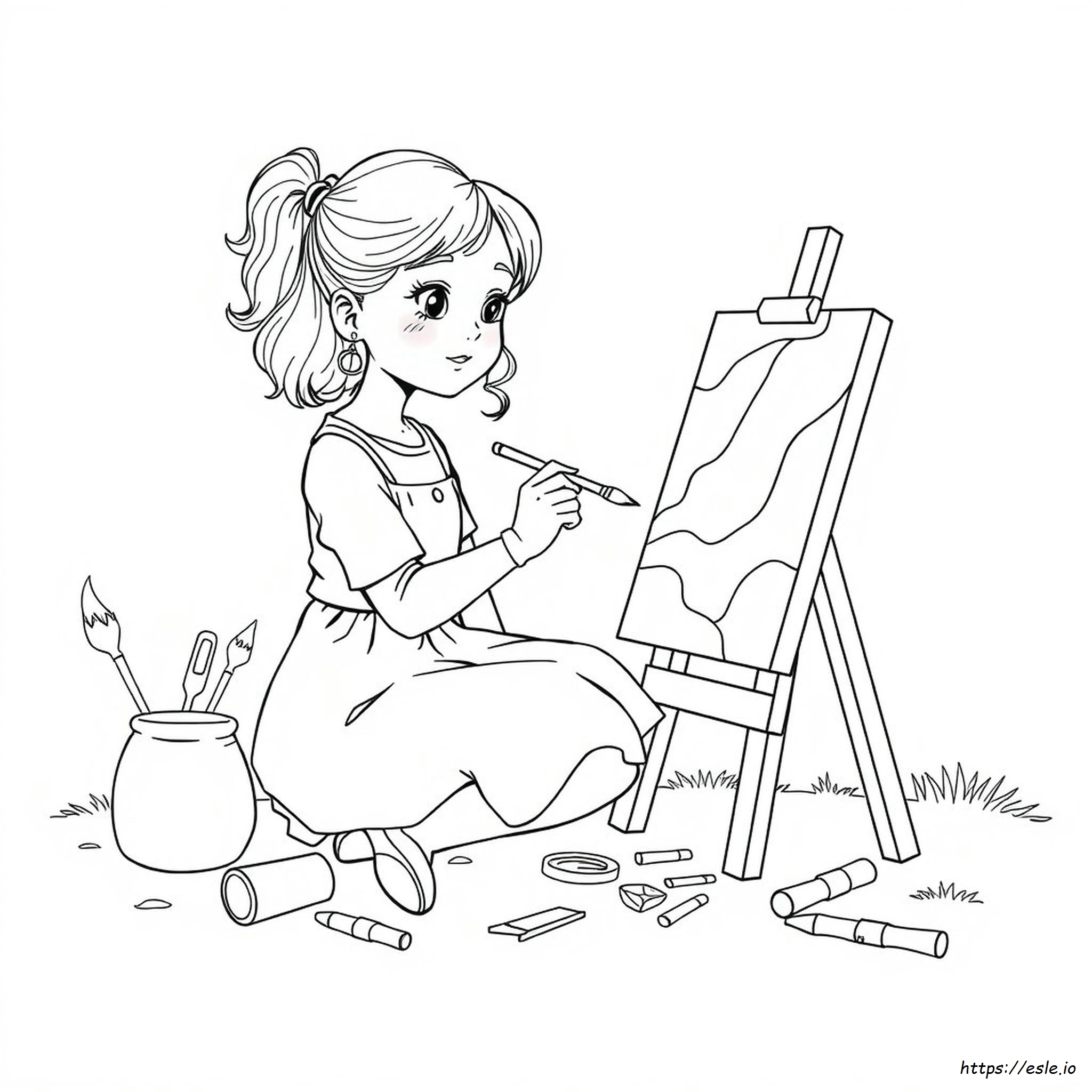 Detailed Colouring In
