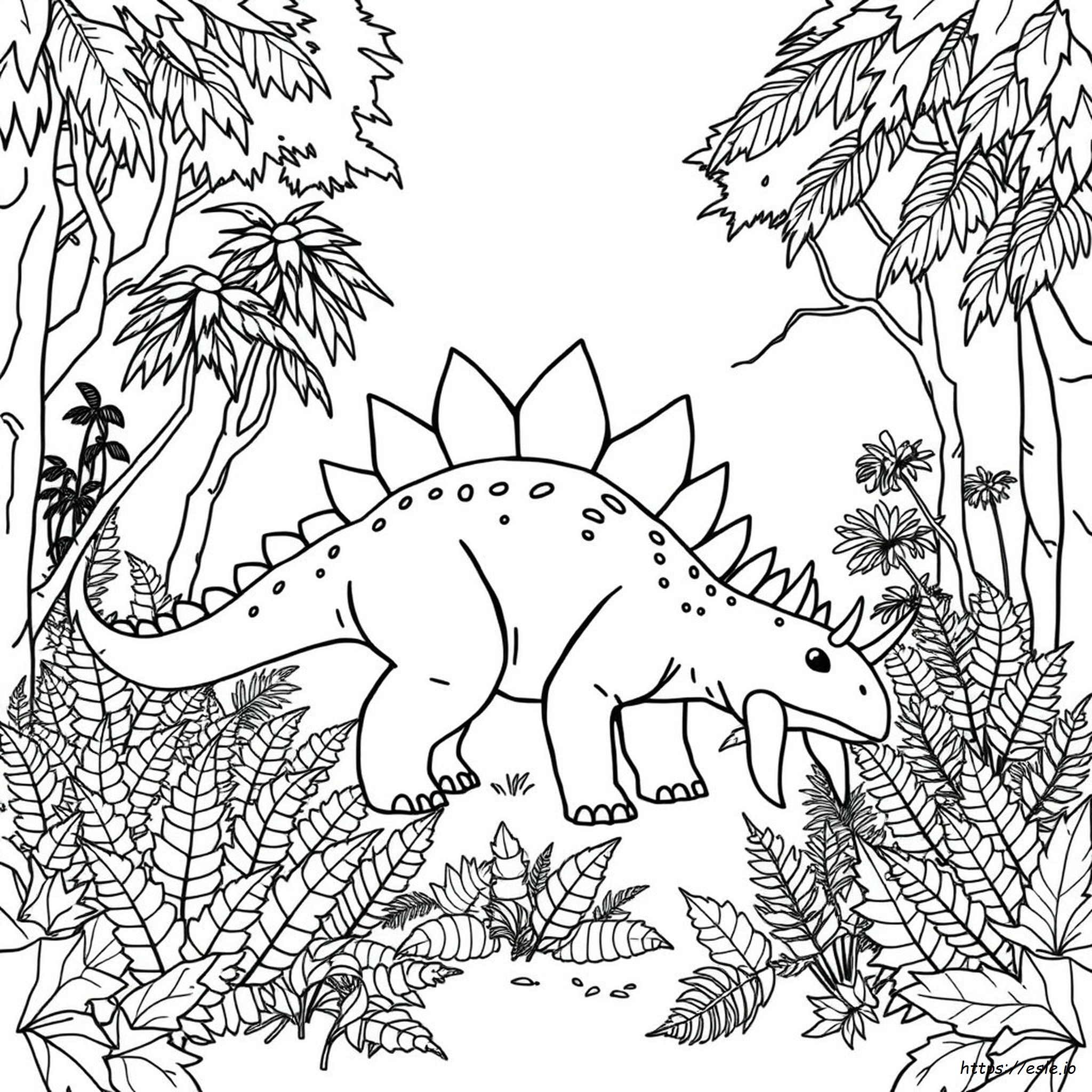 Styracosaurus Ausmalbilder