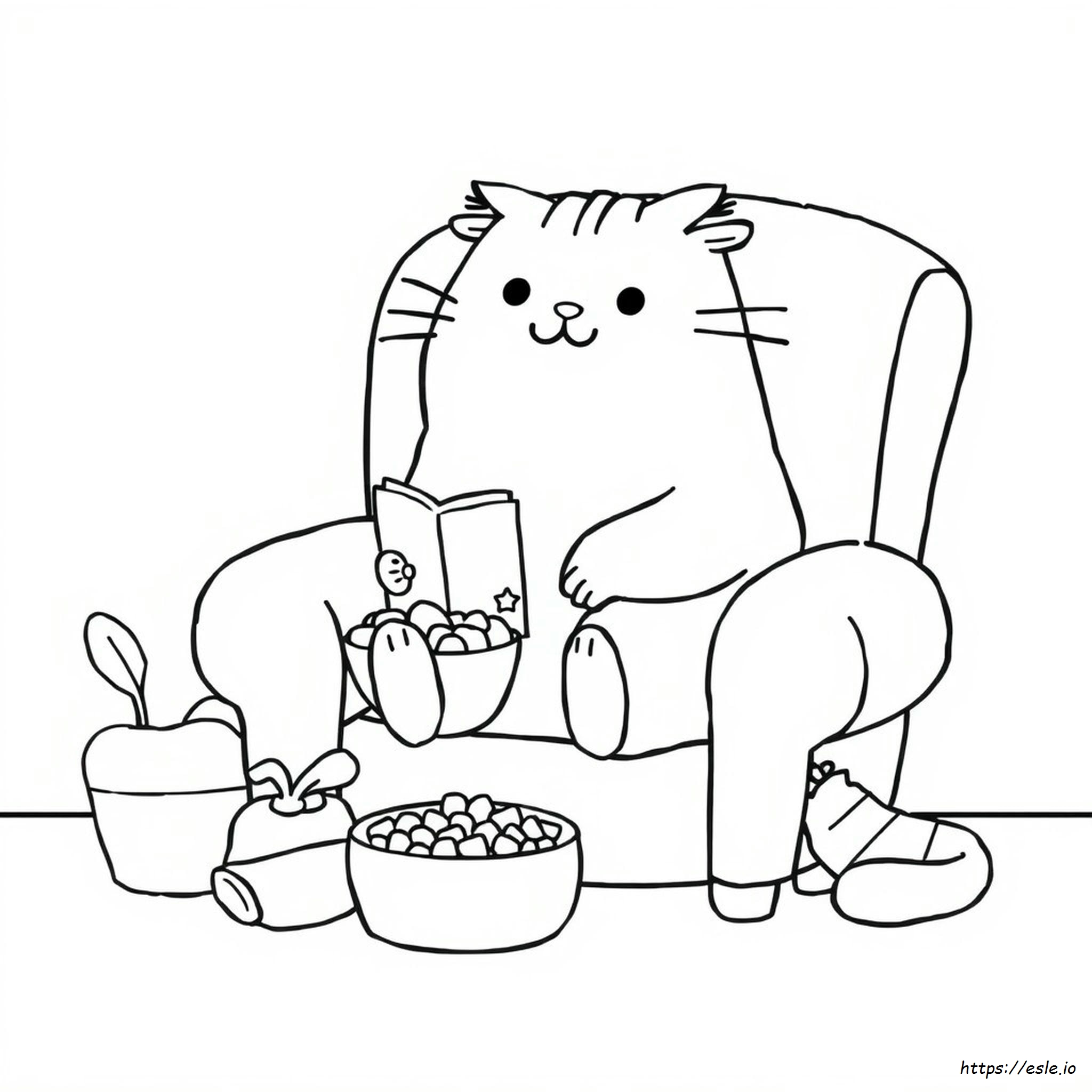 Kolorowanka Pusheen