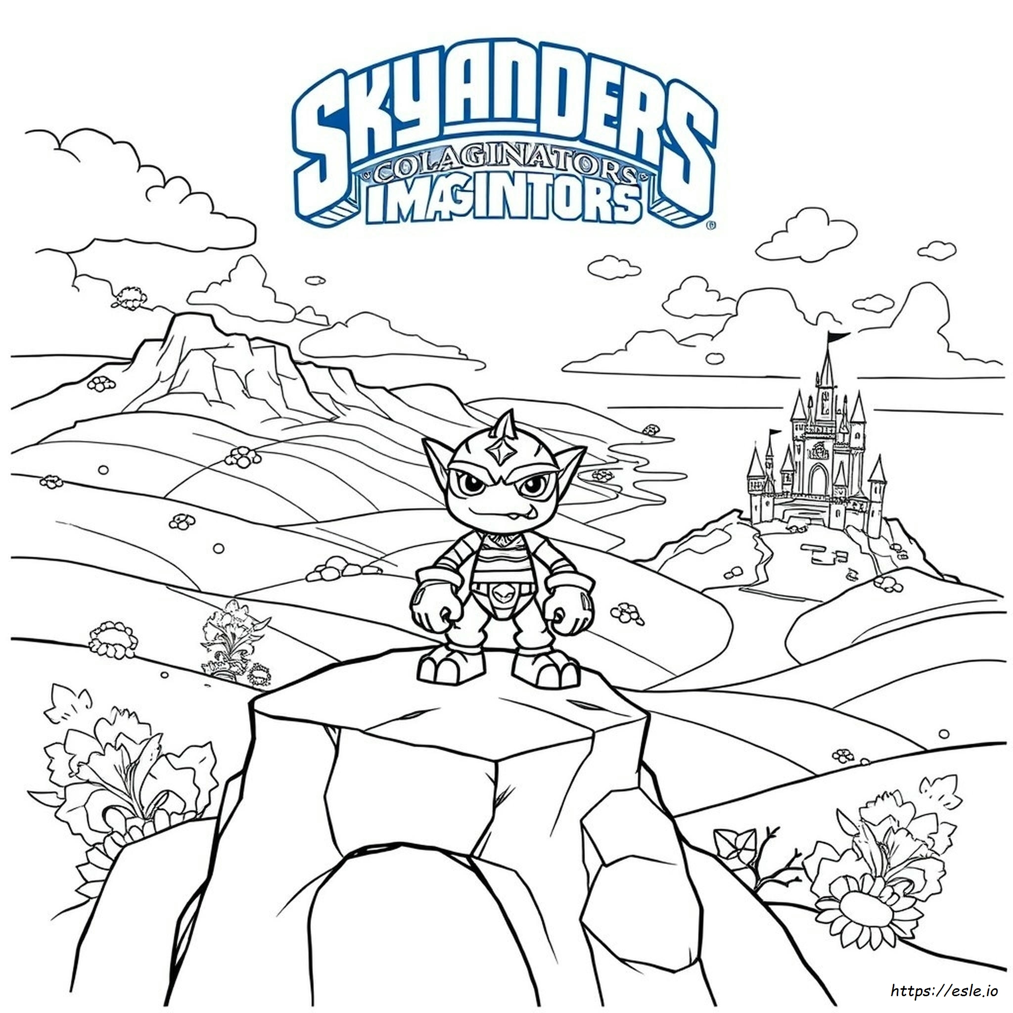 Skylanders Imaginators Pagine Da Colorare