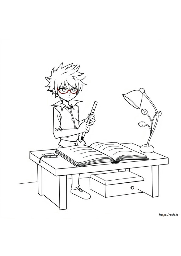 Deathnote Gambar Mewarnai