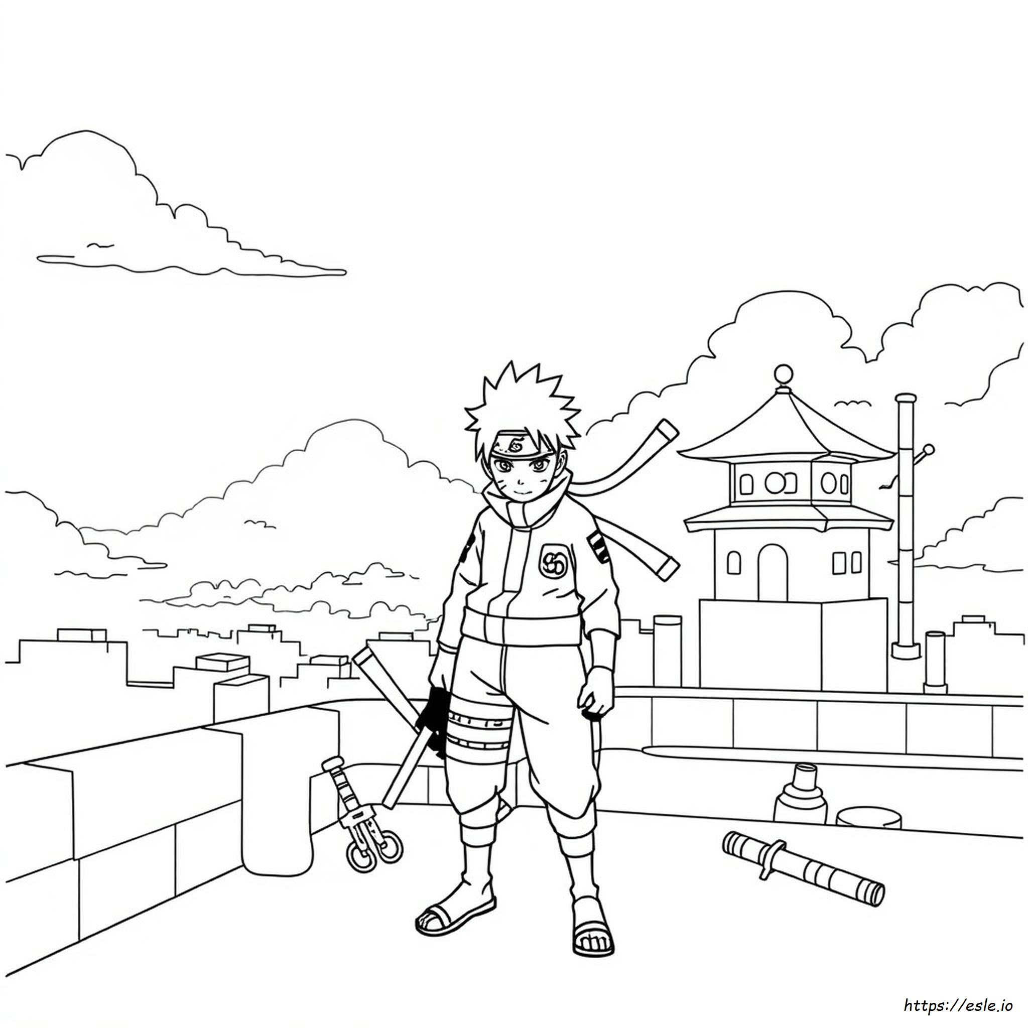 Boruto Uzumaki Coloring Pages