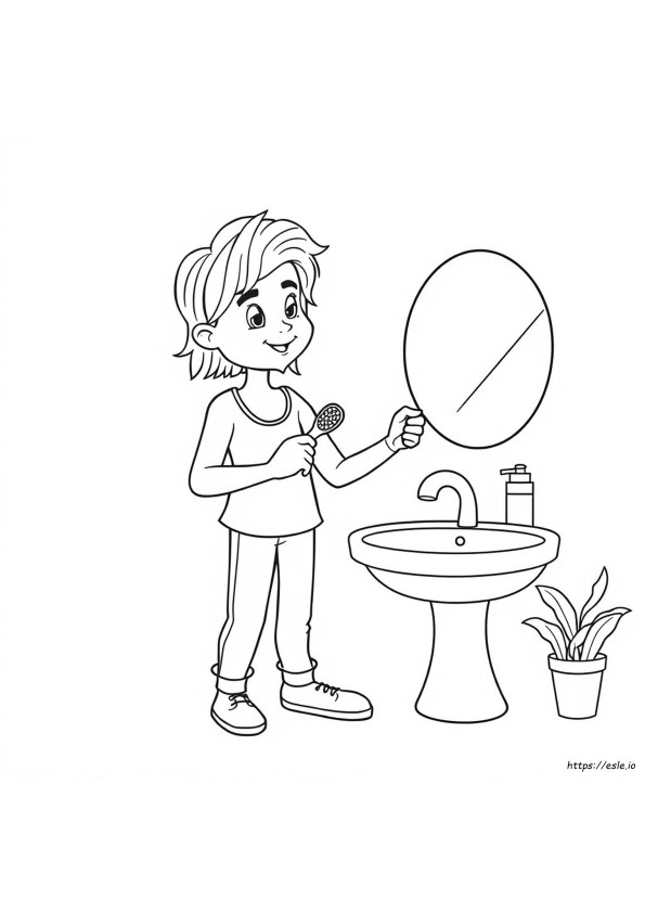Cara Kerja Mewarnai Rambut
