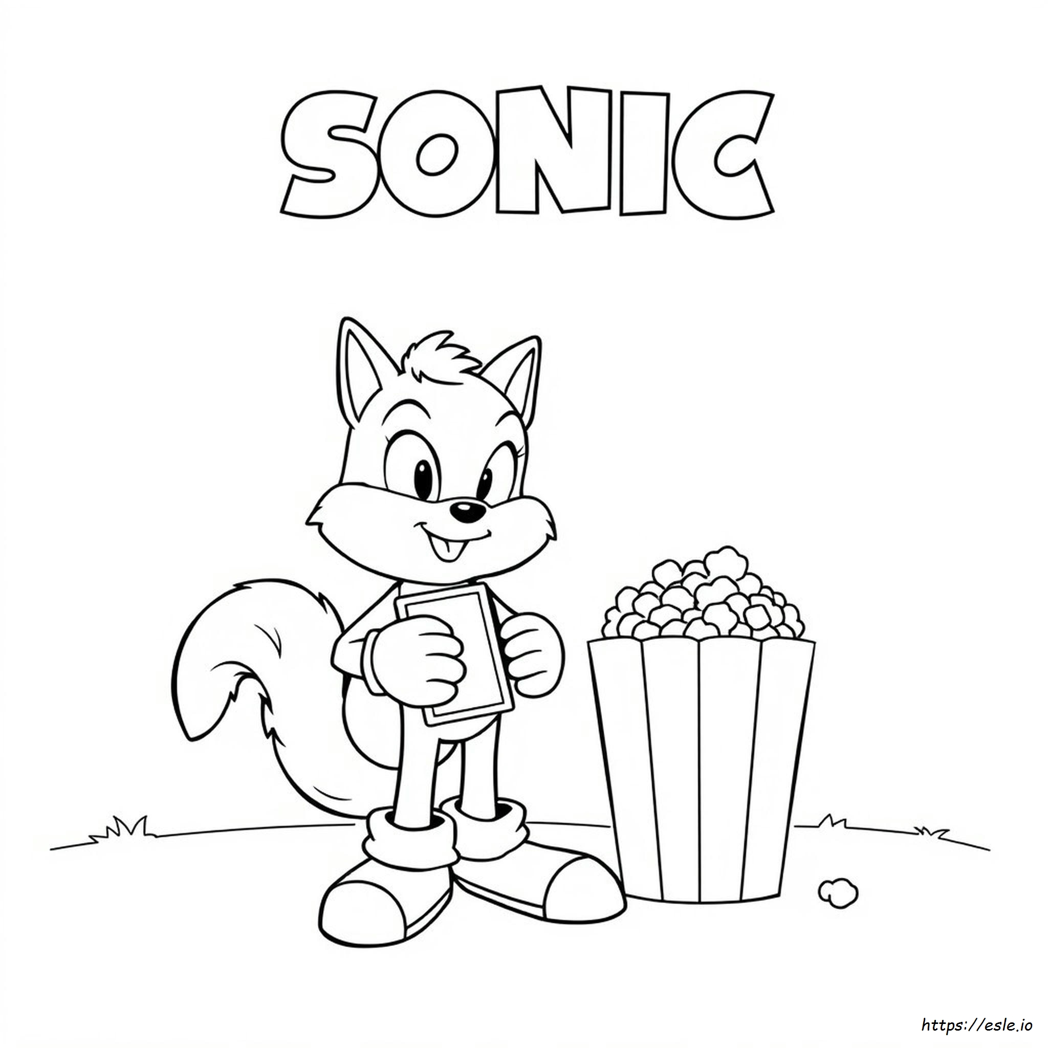 Dibujos De Sonic La Película Para Colorear