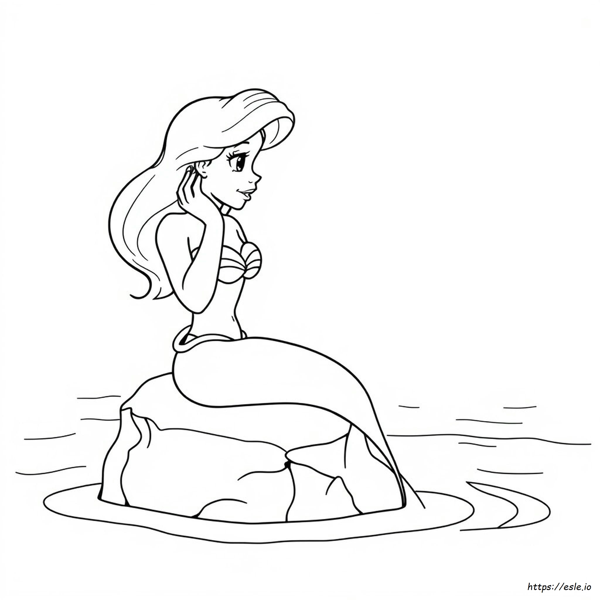 Coloring Pages Of Princess Ariel