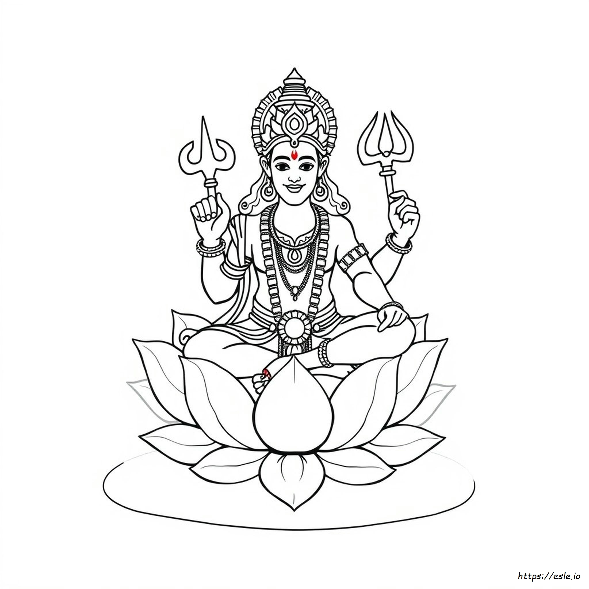 Vishnu Disegni Da Colorare