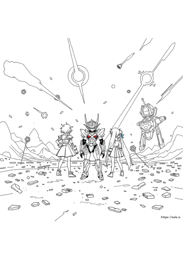 Disegni Da Colorare Di Honkai Impact