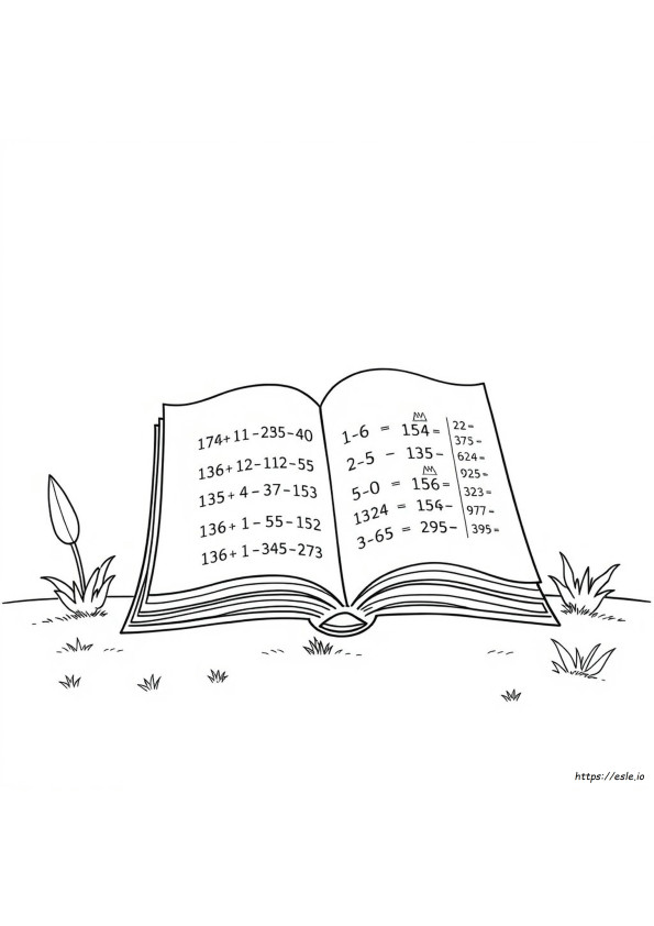 Mathe Ausmalbilder Multiplikation
