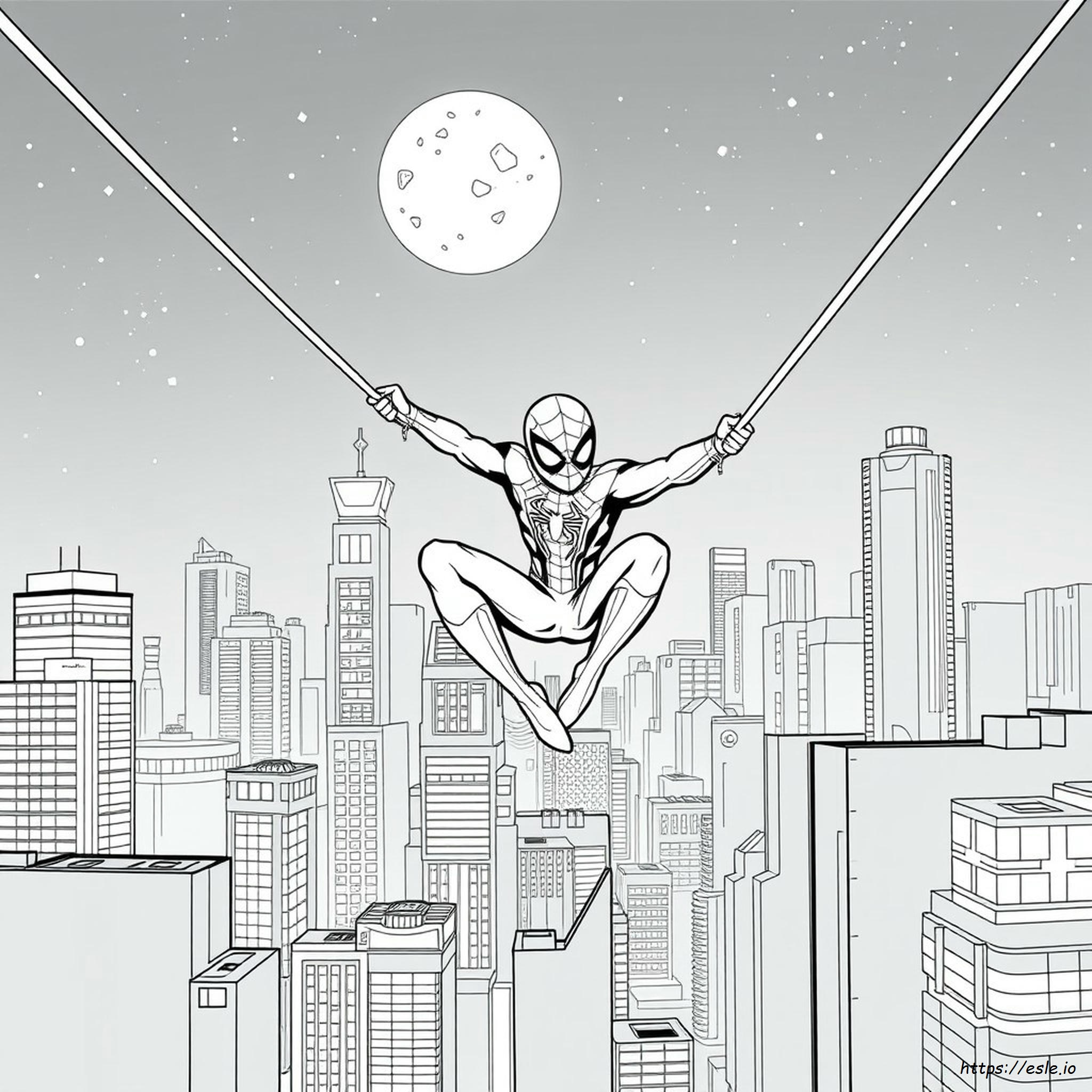 Miles Morales Coloring Pages Ps5
