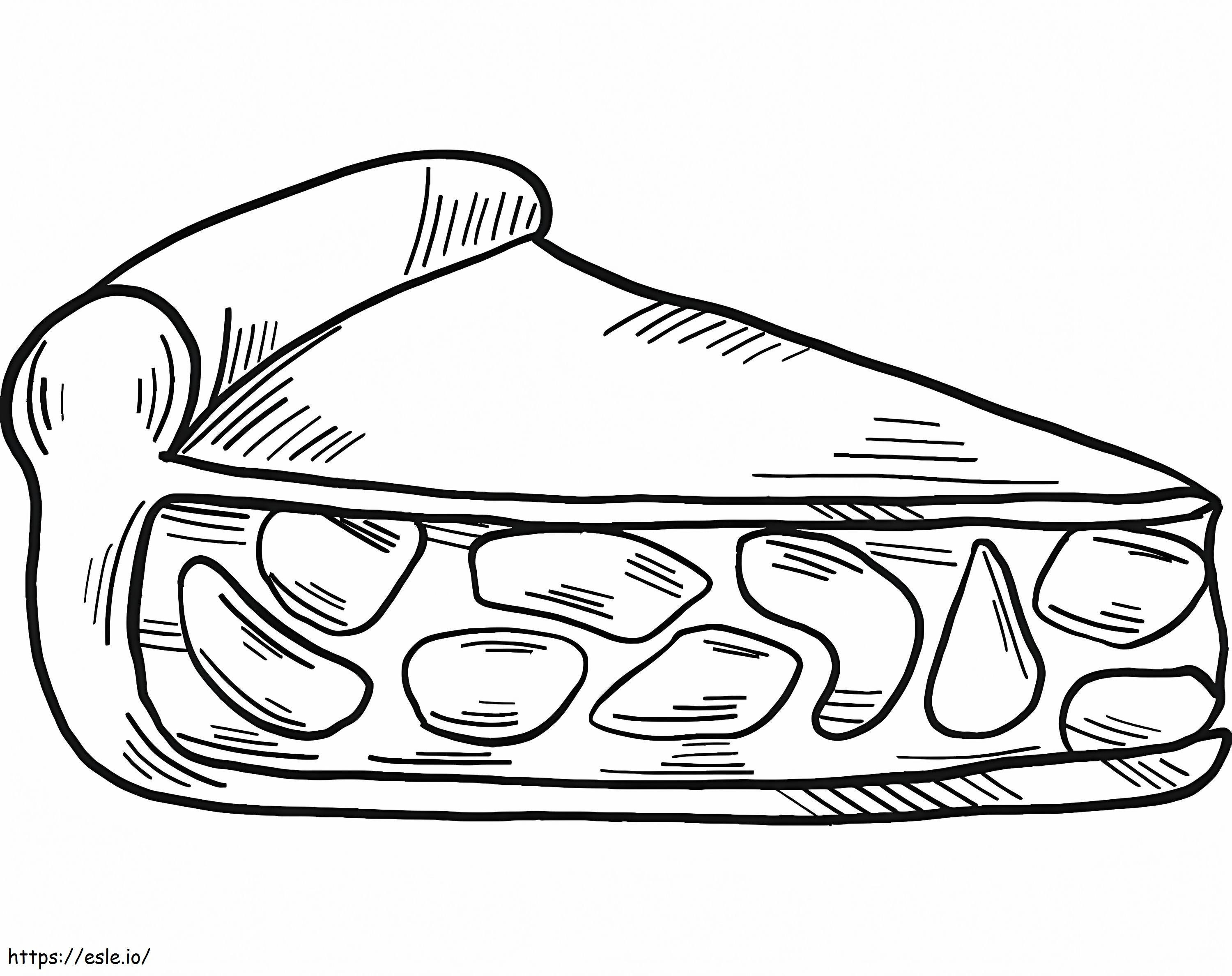Apple Pie 1 coloring page