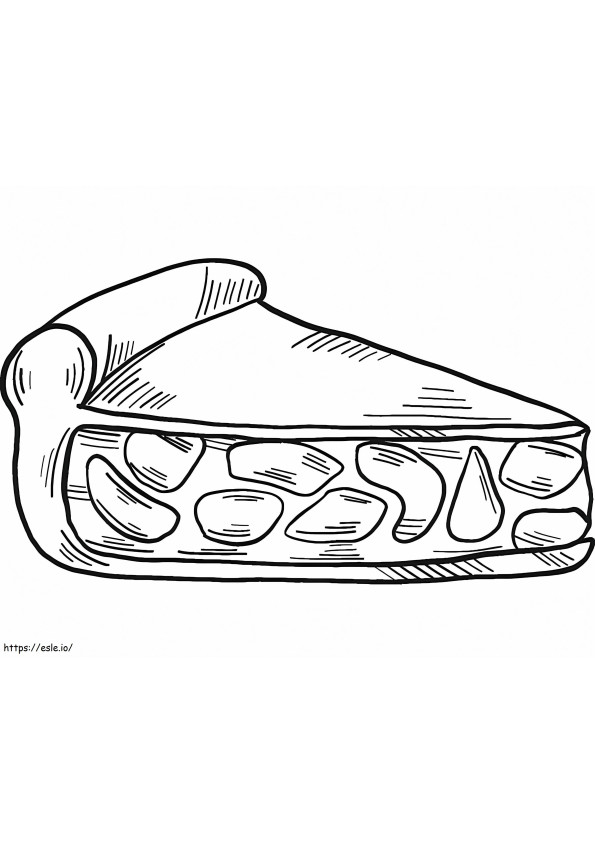 Apple Pie 1 coloring page