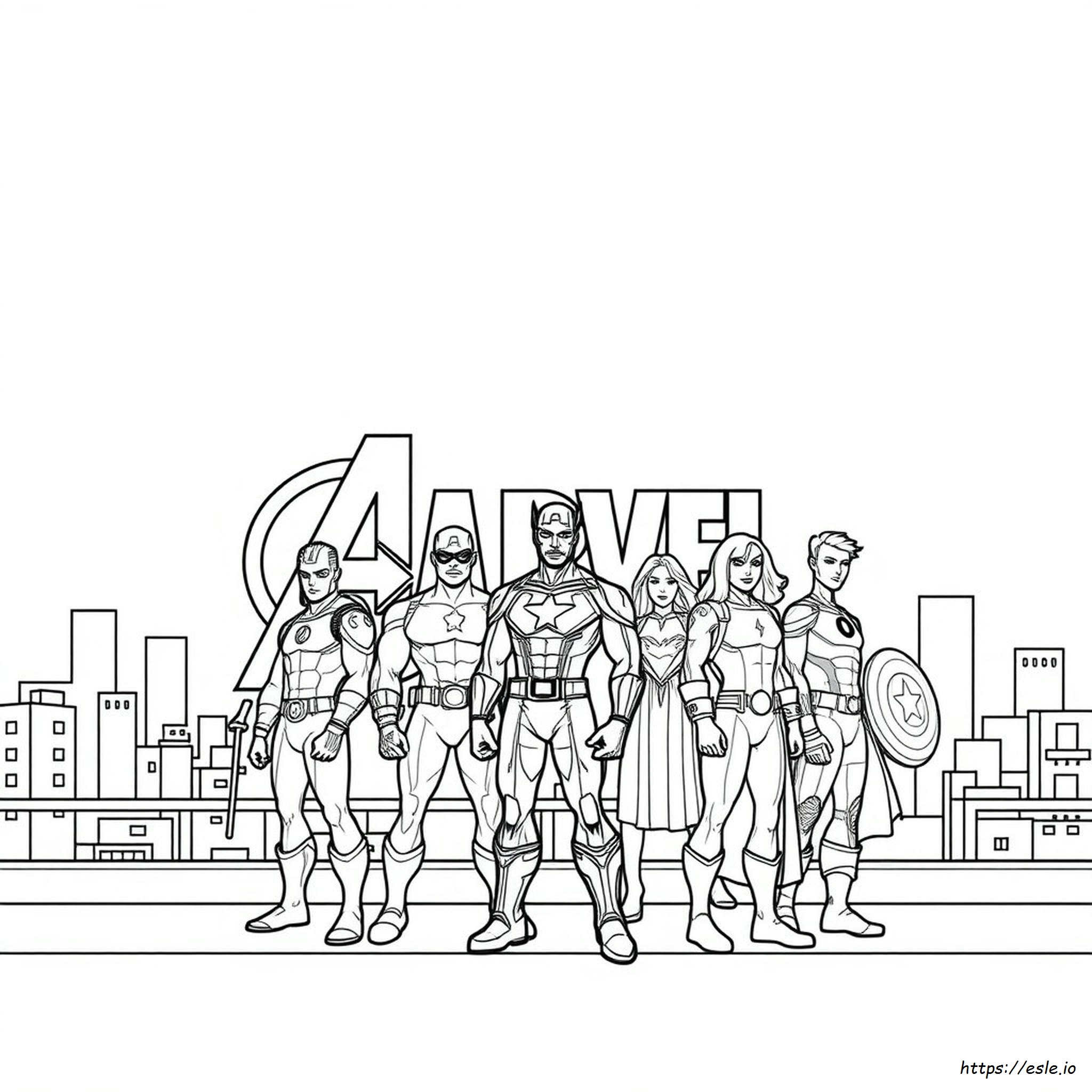 Marvel Disegni Da Colorare E Stampare