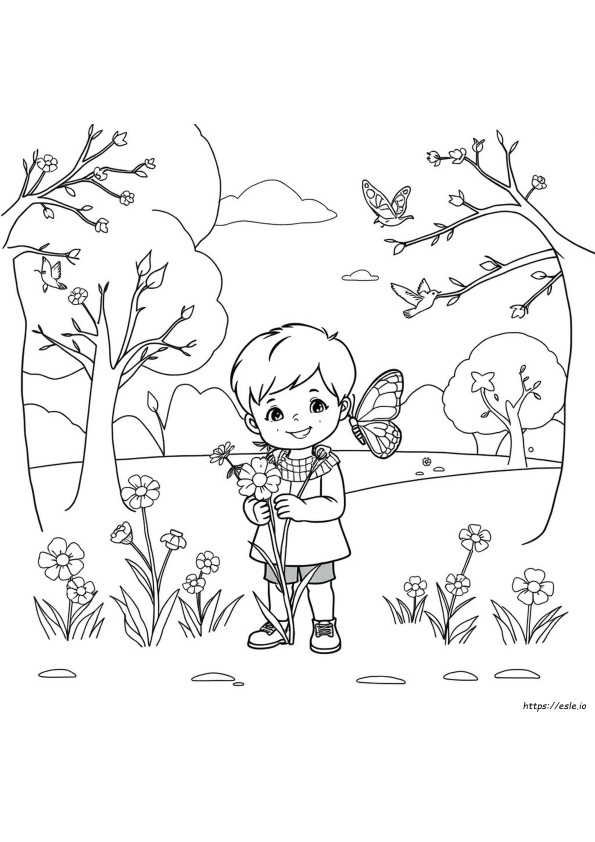Activités De Coloriage De Printemps