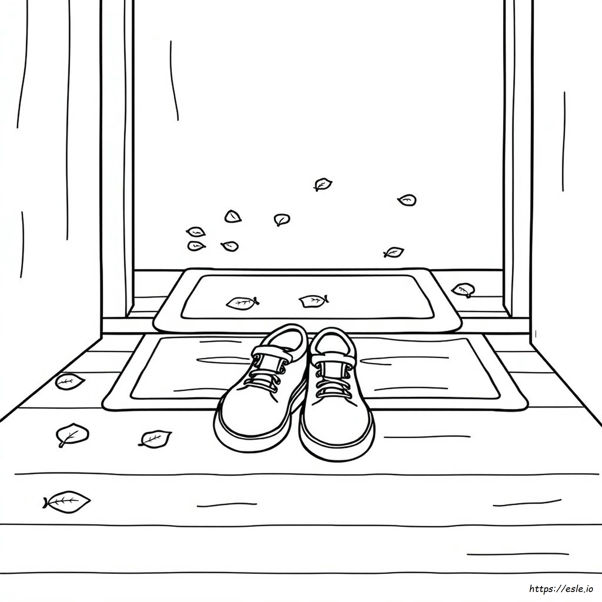 Coloring Pages Shoes Printable