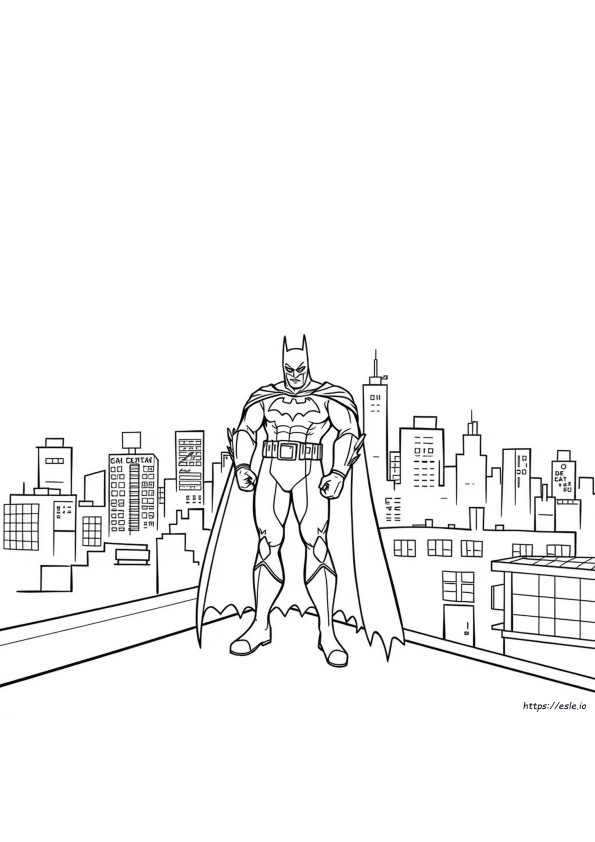 Coloriages Batman Gratuits