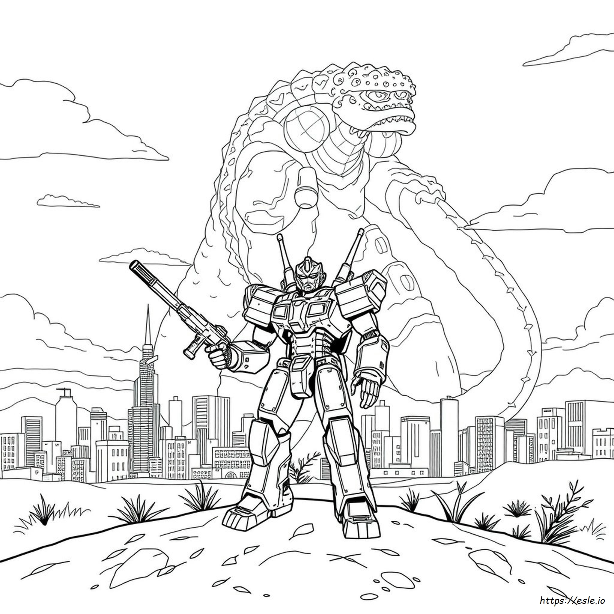 Pacific Rim Gipsy Avenger Coloring Pages
